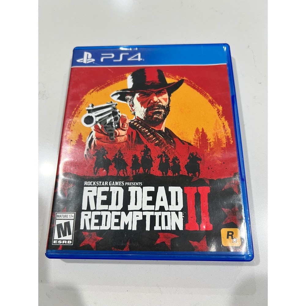 Red Dead Redemption 2 PS4 Rockstar Games Sony PlayStation 4 Data Disc only